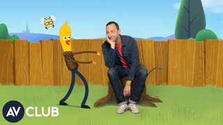 Tony Hale loves playing a chicken, watching dog videos